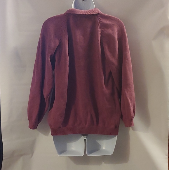 Women's Damart Purple Sweater, 12-14 - Picture 6 of 12